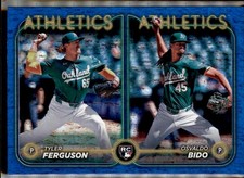 2024 Topps Update Series - Osvaldo Bido/Tyler Ferguson #US69 Blue Holo /999