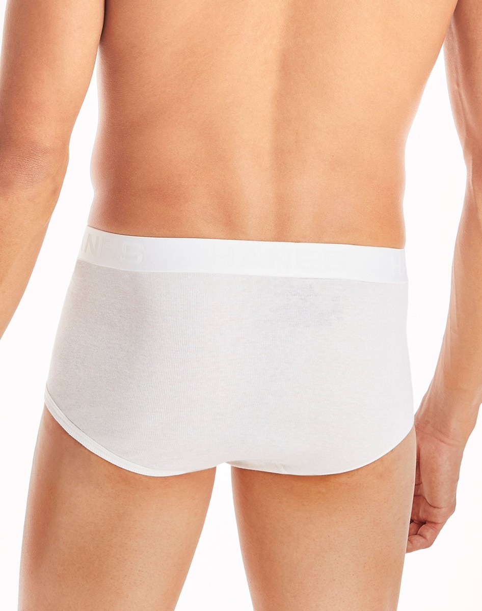 Hanes Ultimate Herren Slip 7er Pack – Comfort Flex Bund, Ringgesponnene Baumwolle