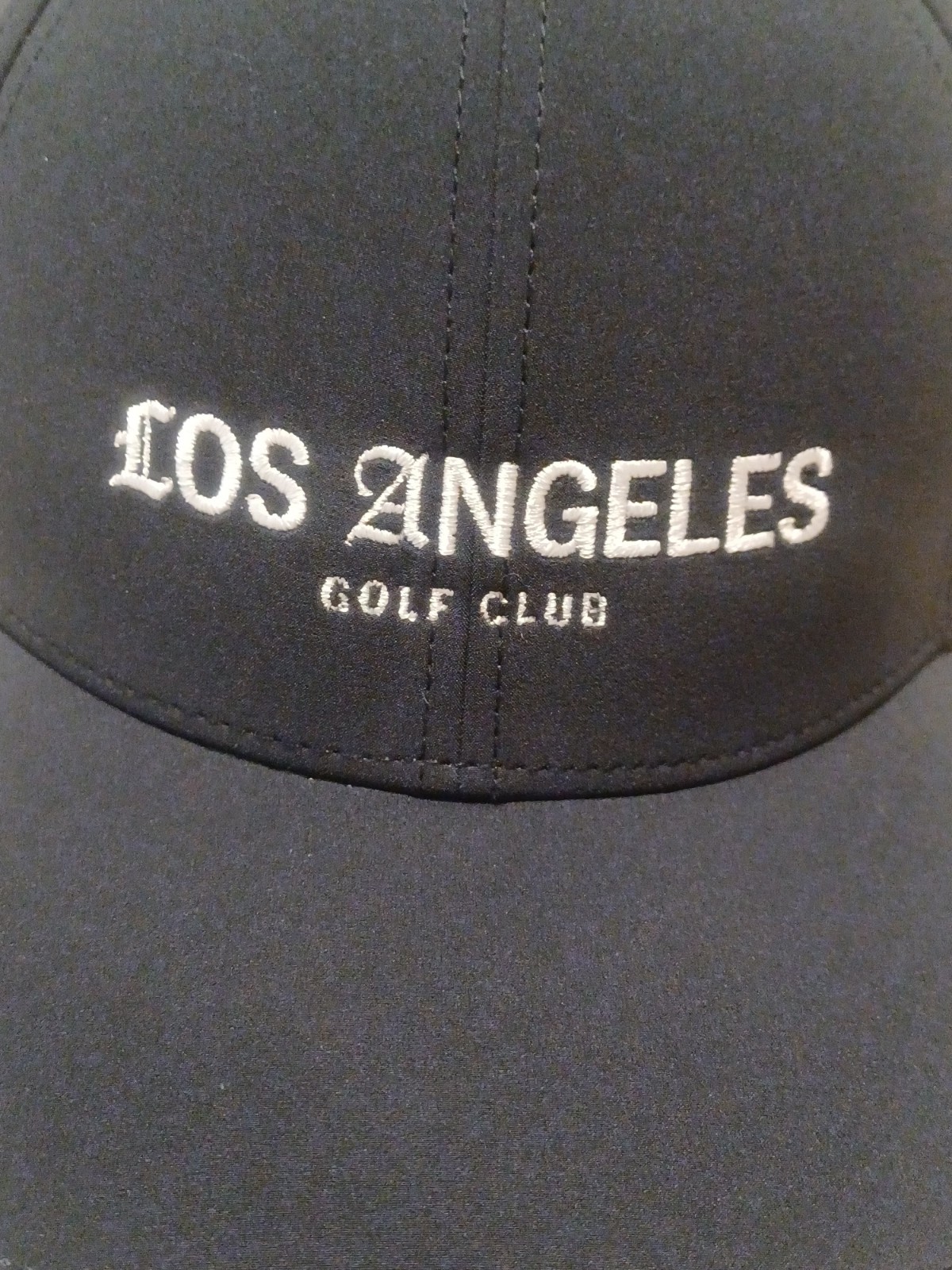 Rare Swannies TGL Los Angeles Golf Club Adjustable Snapback Hat Cap Black