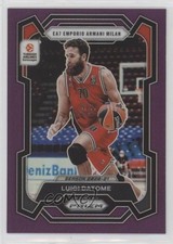 2023 Panini Prizm Turkish Airlines EuroLeague Purple 5/99 Luigi Datome #4 0jr6