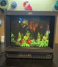 Sony PVM-14M2U Trinitron Color Video Monitor 14  CRT RGB Component Retro Gaming