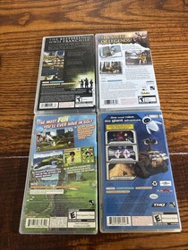 Lot of 4 Playstation Portable PSP Games. All Complete In Good Condition. PSP Lot