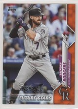 2020 Topps Future Stars Wal-Mart Orange Border /99 Brendan Rodgers #408 n1u