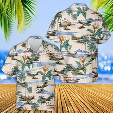 US Air Force Cessna A 37 Dragonfly Hawaiian Shirt