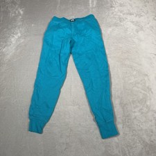 Nike SB Pants Youth Small Blue Skater Tapered Joggers Sweatpants Fleece