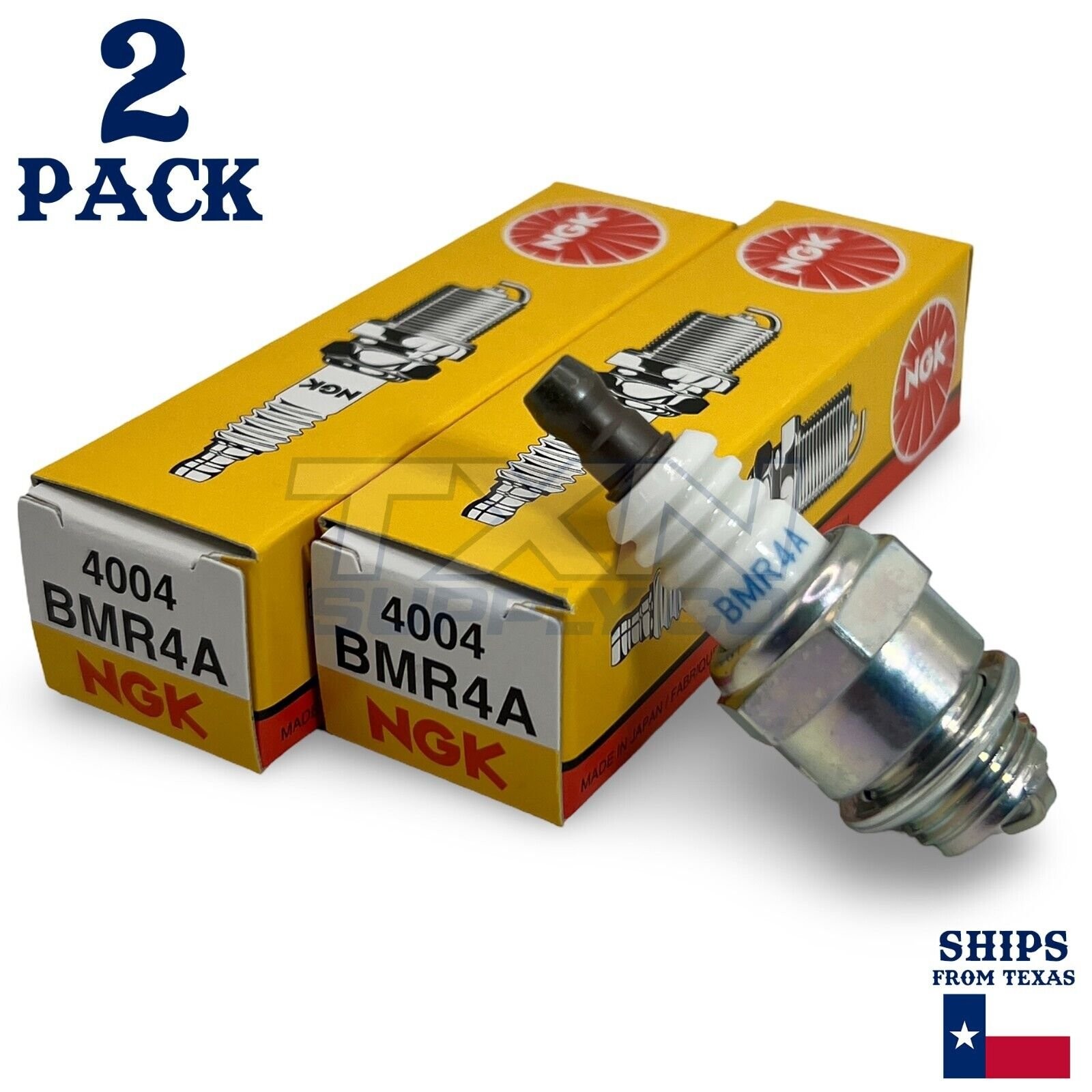 NGK 4004 Spark Plug BMR4A - 2 Pack