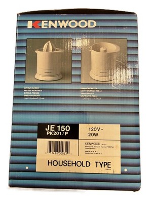 Vintage Kenwood Juice JE150 PK  Juice Extractor NEW IN Box
