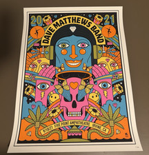 Dave Matthews Band Poster Irvine 9/10/2021 Methane
