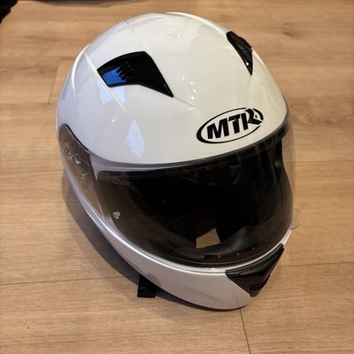 Motorradhelm MTR Weiß XS 54cm NEU
