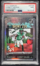 Garrett Wilson - 2022 Donruss - DOWNTOWN - RC - PSA 9 MINT - SSP - JETS