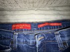 NYDJ Women's Medium Wash Blue Straight Jeans Mid Rise Stretch 5-Pocket Studded — photo 2
