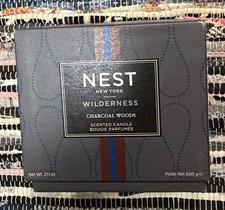 Wilderness Charcoaled Wood Scented Candle