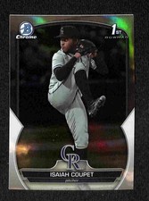 2023 Bowman Draft - Isaiah Coupet Chrome Refractor 1st Bowman #BDC-37 Rockies