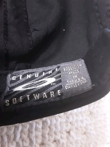 Oakley O Matter Software Hat Cap Mens One Size Snapback Black Made In USA - Picture 9 of 20