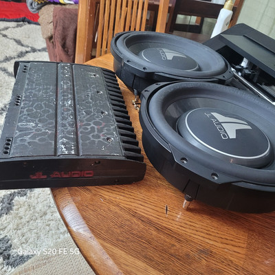 JL Audio 12in Dual Voice Coil Non-Enclosed Subwoofer 400W RMS 12'' W3