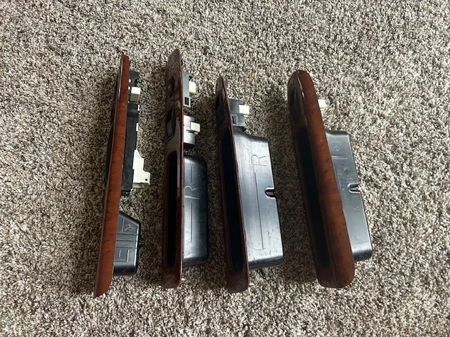 Interruptor de ventana Toyota Camry 2002-2006 juego de 4 controles delanteros/traseros OEM Foto 3 de 4