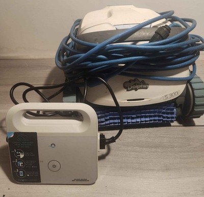 Maytronics Dolphin s300i Pool Vacuum Tested! Read! New Power supply READ!