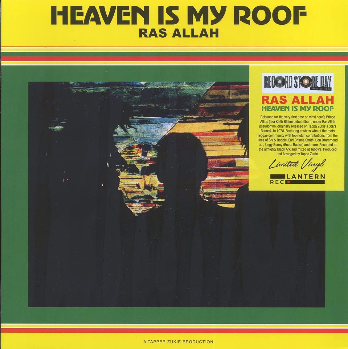 英12” Prince Allah, Rod Taylor Heaven Is My Roof / Dont Give It Up AR12003 ARCHIVE RECORDINGS /00250 Prince Alla : Heaven Is My Roof | Maxis / 12inch / 10inch