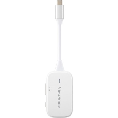 ViewSonic PJ-WPD-700 Wireless Screen Casting Kit w/ 1080p Support, USB-C, HDMI