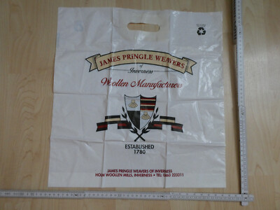SAMMLER -  Plastiktüte - James Pringle Weavers - Inverness  -  neuwertig