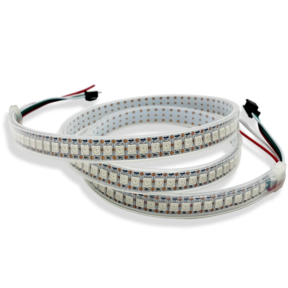 5V WS2812B 144LEDs/M Individual Pixel SMD5050 RGB High Brightnes LED Strip 1M 2M - Image 3 of 4