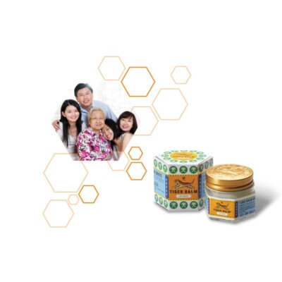 Tiger Balm White Ointment - for Headache, Muscle Pain Relief & Massage ( 30g )