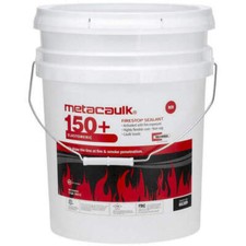 Rectorseal Metacaulk Mc 150+ Firestop Sealant Red 5-Gallon Pail 66389 (NEW)