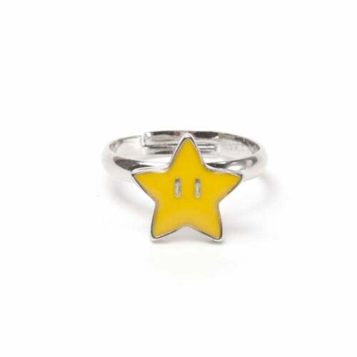 NINTENDO SUPER MARIO STAR RING. Pick from S, M or L ! Officially Licensed & New - Picture 2 of 2