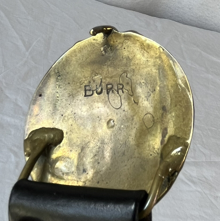 Stephen Burr Handmade Solid Brass MCM 70s Modern Artist  display picture 2