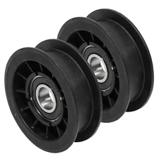 2PK Flat Idler Pulley Replacement for Murray 69049 690409MA MU690409 GX20287