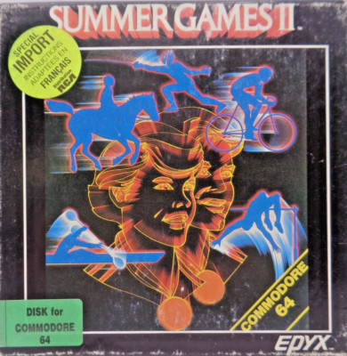 COMMODORE 64/128 -- SUMMER GAMES II (EPYX - DISK)