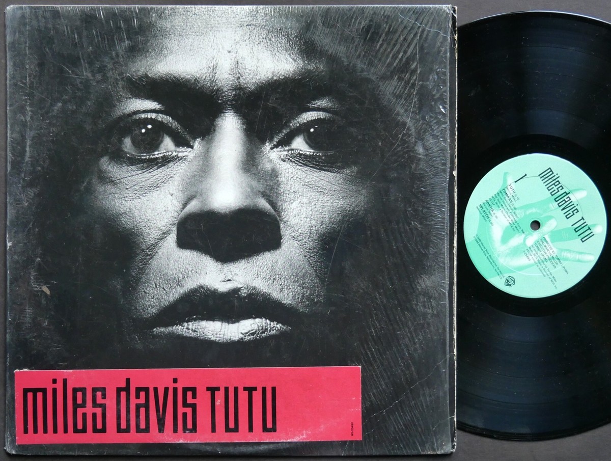 ★TML刻印入りＵＳオリジナル盤★『TUTU』MILES DAVIS MILES DAVIS Tutu LP WARNER BROS. RECORDS 1-25490 US 1986 JAZZ