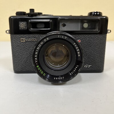 Yashica Electro 35 GT 35mm Rangefinder Film Camera/Yashinon 1:1.7