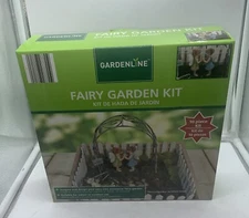Gardenline Fairy Garden Kit 10 Piece Kit NIB