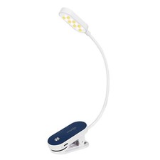 Rechargeable Book Light 14 Leds Eye Care Clip On Amber Reading Light For Bookwor