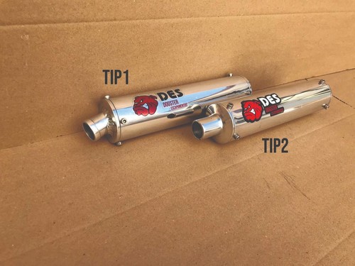 Yamaha RD400 air cooled DOGSTER Exhaust System Stainless Steel pipes rd 400 - Picture 3 of 10