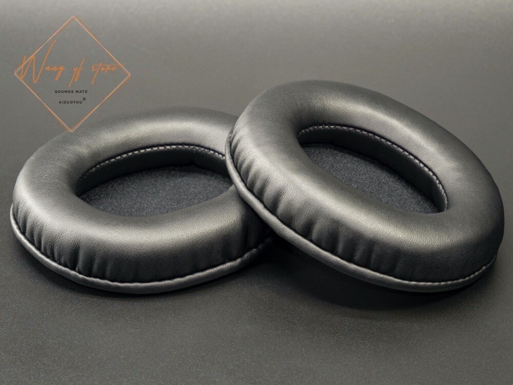 Oval Ellipse Egg Shape Leather Ear Pads For Samson Z25 Z35 Z45 Z55