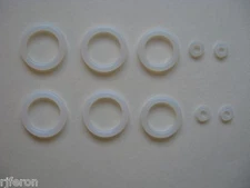Crosman 150 157 Pistol 160 167 Rifle - TWO (2) URETHANE Seal Repair O-Ring Kits 