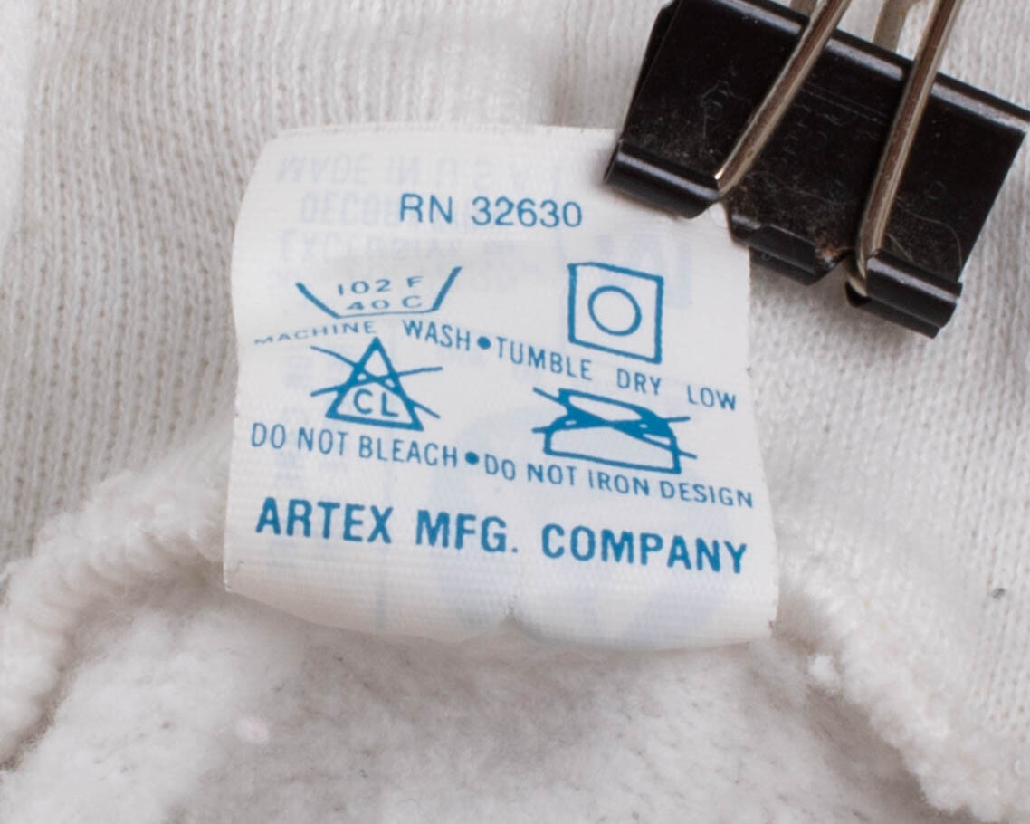 Vintage Artex 1960s/1970s US Navy Bill The Goat Mascot Graphic
