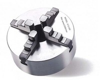 Vierbacken-Drehfutter Guss Camlock, Einzeln Spannend Ø 200 Mm Din Iso 702-2 Nr.4