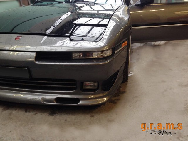 Fits Toyota Supra Mk4 Carbon Fiber Gaiter Grey Stitch Gunstig