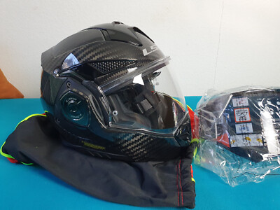 LS2 Advant X Carbon Gr. S Motorrad Helm Klapp FF901