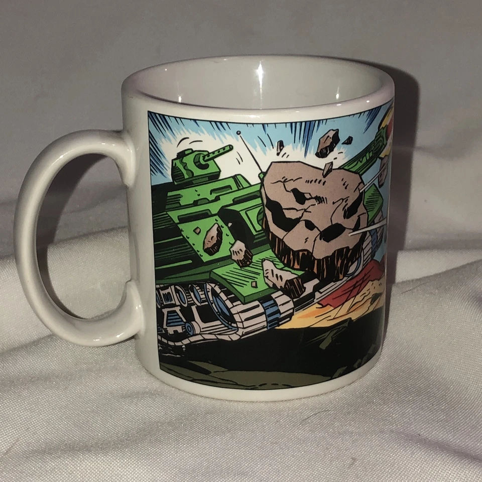Taza de héroe de cómic The Good Company 1989 The Incredible Hulk Crash Foto 3 de 4