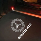 2X LED 3D Door Courtesy Projector Laser Lights For Benz C-Class 4doors 2015-20