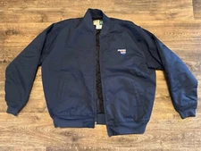 WearGuard Pepsi Men's XL Zip Insulted Work Jacket Water Resistant 1411