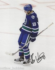 Vancouver Canucks Bo Horvat Signed Autographed 8x10 NHL Photo COA A