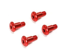 Alloy Machined 5mm King Pins w/ M4 Thread for Tamiya TT-02B