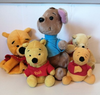winnie the pooh and friends soft toys