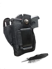 Concealed Gun Holster for Phoenix Arms HP22,HP25 with Laser. For Hip or IWB