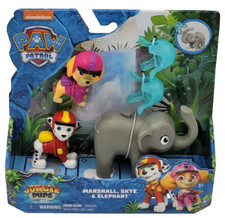 Spin Master Paw Patrol Jungle Pups Marshall, Skye  Elephant Figure Set
